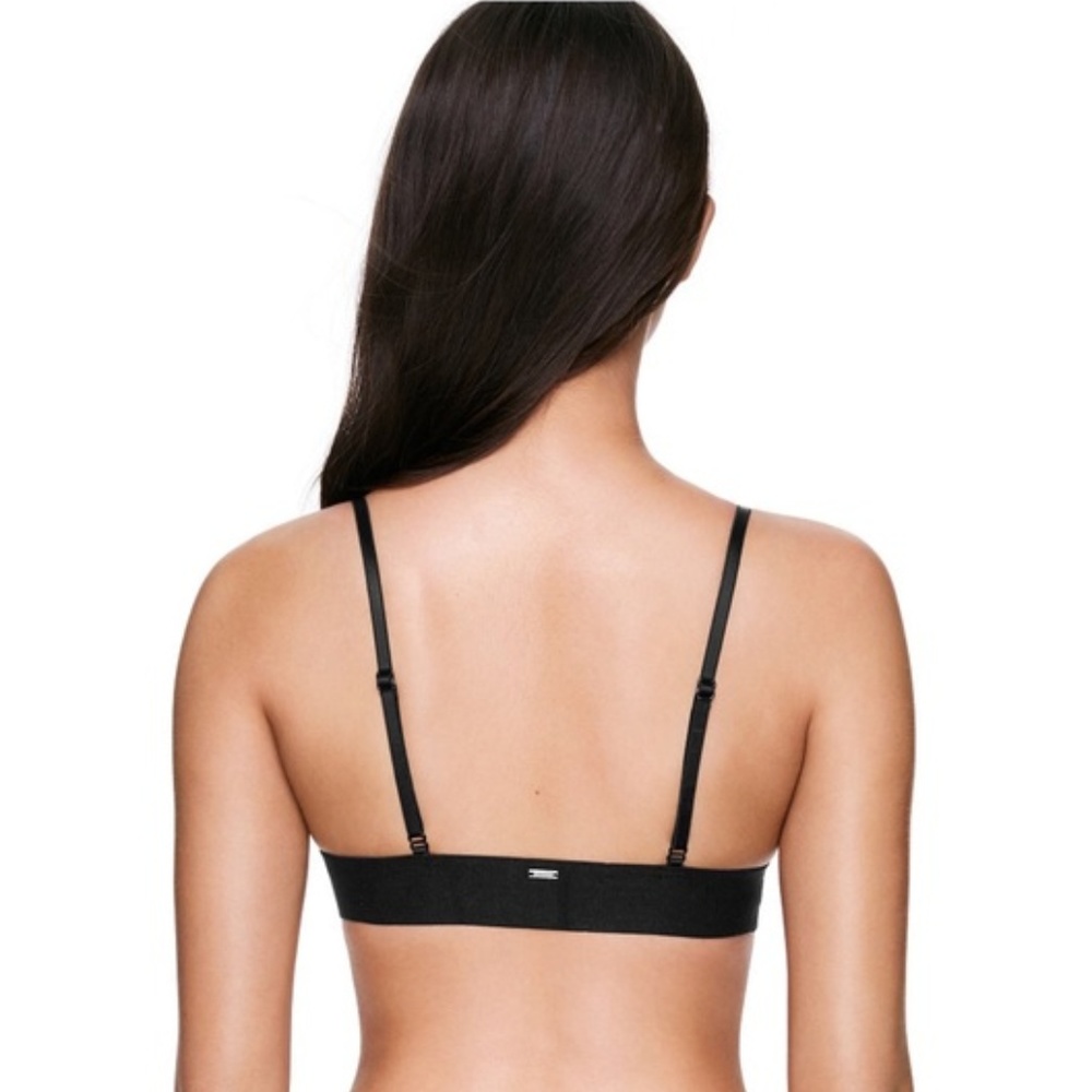 NWT PINK Victoria's Secret Embroidered Roses And Stars Bralette. - Picture 4 of 7
